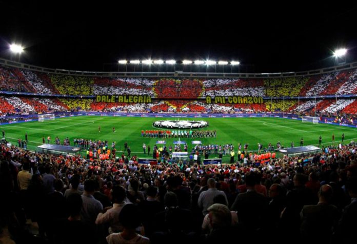 El Vicente Calderón se vestirá de gala para recibir al Leicester como ya ocurriera con la visita del Bayern. Atlético de Madrid