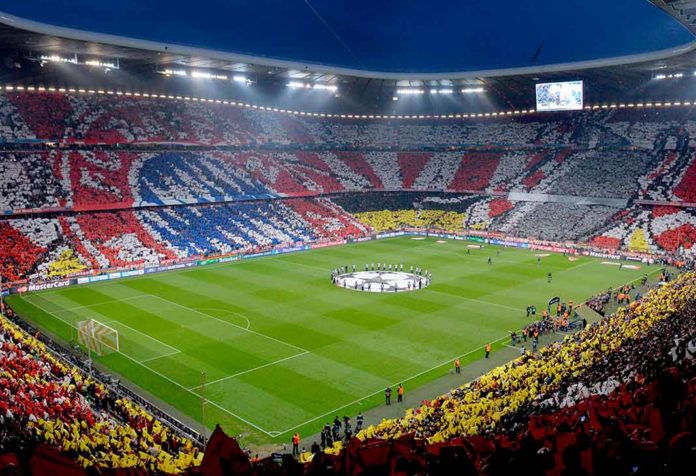 El Allianz Arena será una olla a presión pero el Real Madrid contará con el apoyo de 3.800 incondicionales. Wikipedia