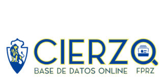 Logotipo de la novedosa base de datos online "Cierzo" diseñado por el creativo aragonés Alfredo Diestre. FPRZ