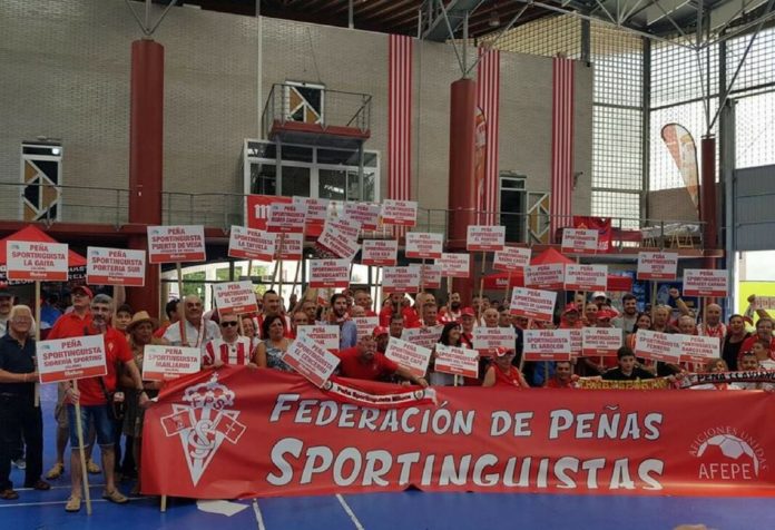 diariodeaficionesunidas federacion de peñas sportinguistas candidata a la medalla de plata de gijon por el pp
