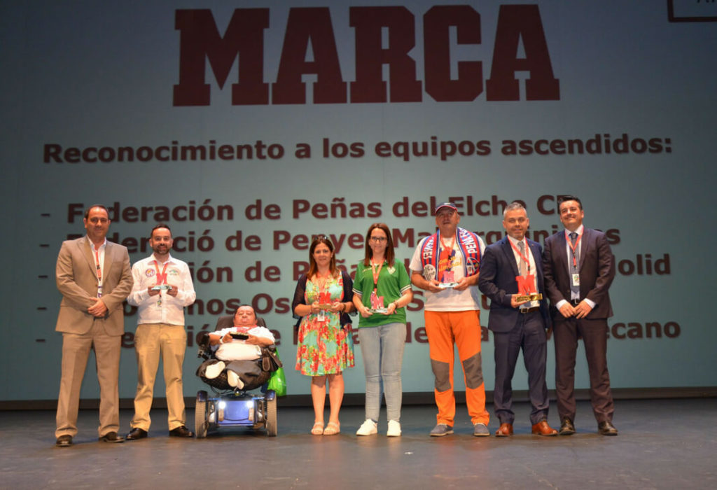 diariodeaficionesunidas premio m de marca a los ascendidos a primera y segunda division