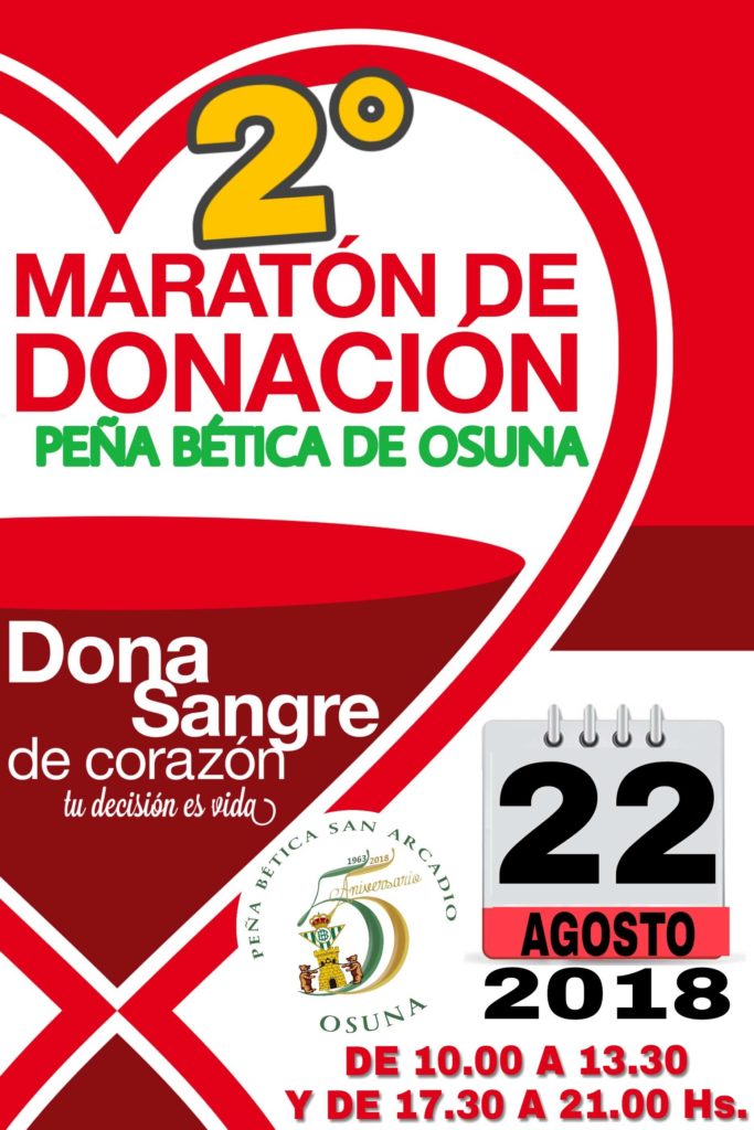 diariodeaficionesunidas maraton de donacion de sangre peña real betis
