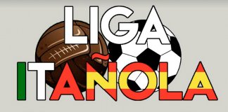 Cartel de la primera Liga Itañola