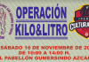 Cartel operación Kilo y Litro de la peña culturalista de León